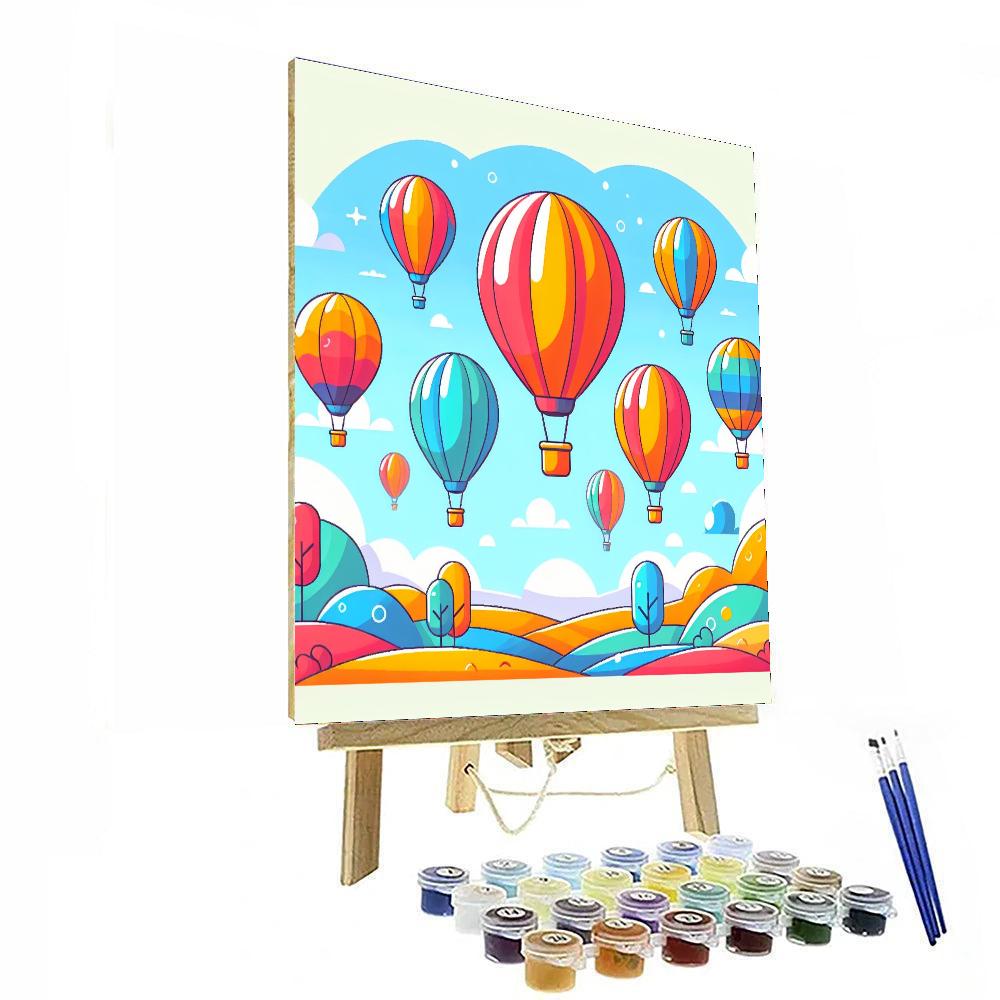 Sky-high Adventure Painting By Numbers Kit