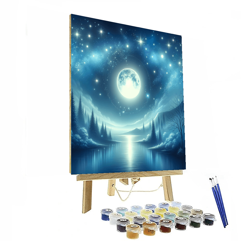 Magical Starry Night Paint By Numbers Kits