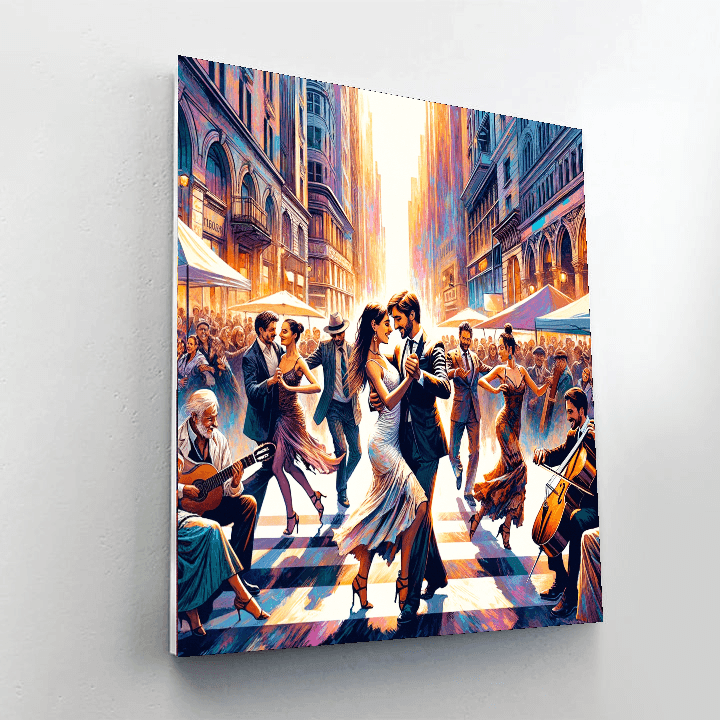 World Tango Festival Numbered Painting Kits