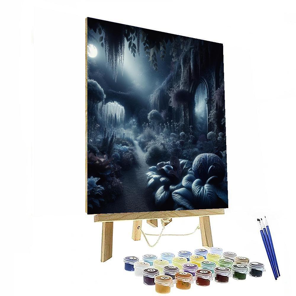 Midnight Garden Mystique Paint By Numbers