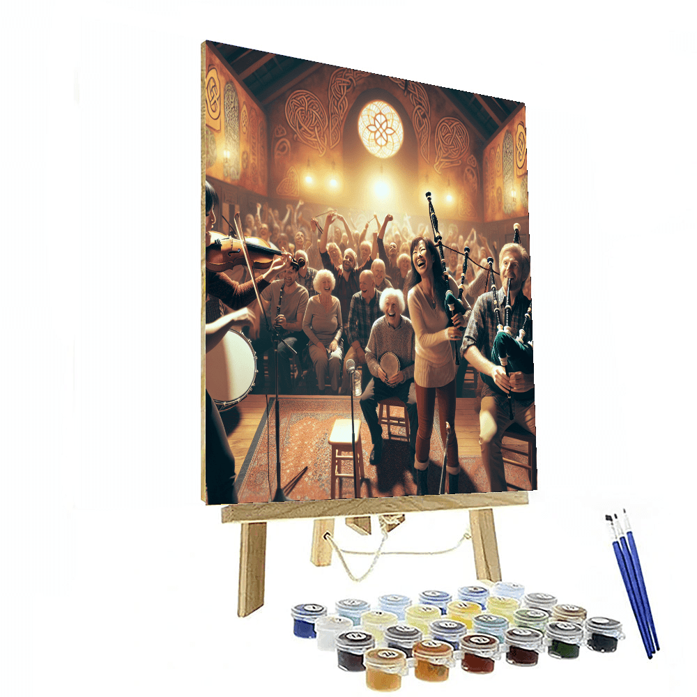 Celtic Connections - Glasgow Paint By Numbers Art