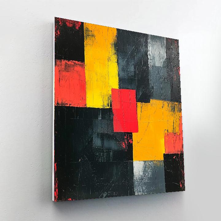 Joan Miró Inspired The Play Of Shadows  Paint By Numbers Art