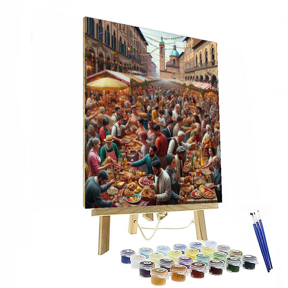 Bologna Fiera Di San Giovanni Painting Number Kit
