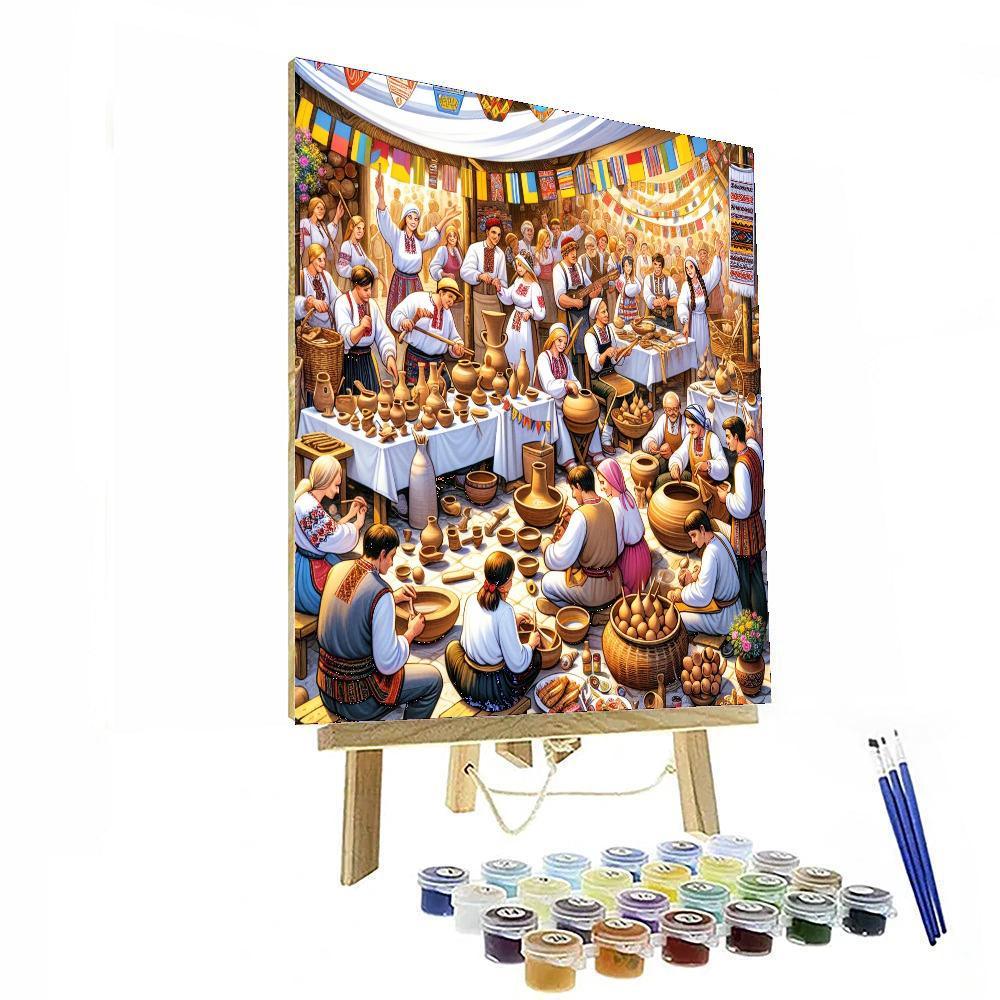 Gerevitz Festival Paint By Numbers Art
