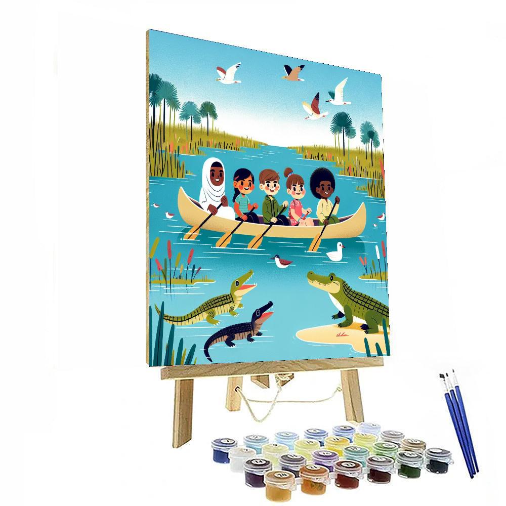 Exciting Expedition Everglades Numbered Painting Kits