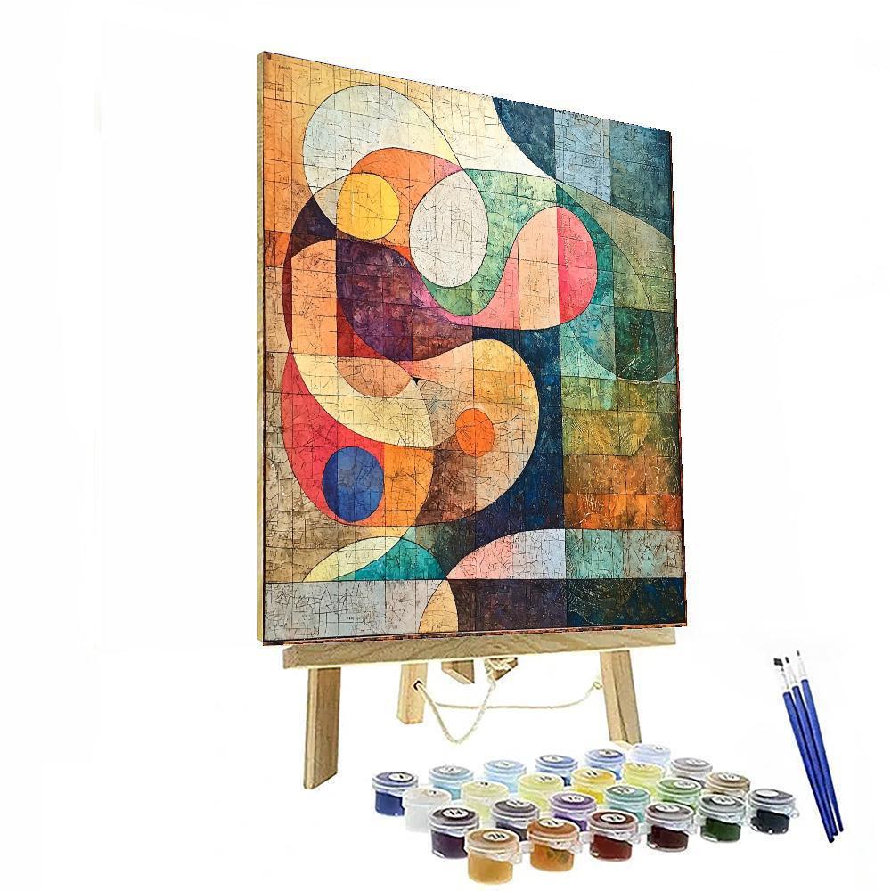 Paul Klee Inspired Poetry Of Abstraction  DIY Paint By Numbers
