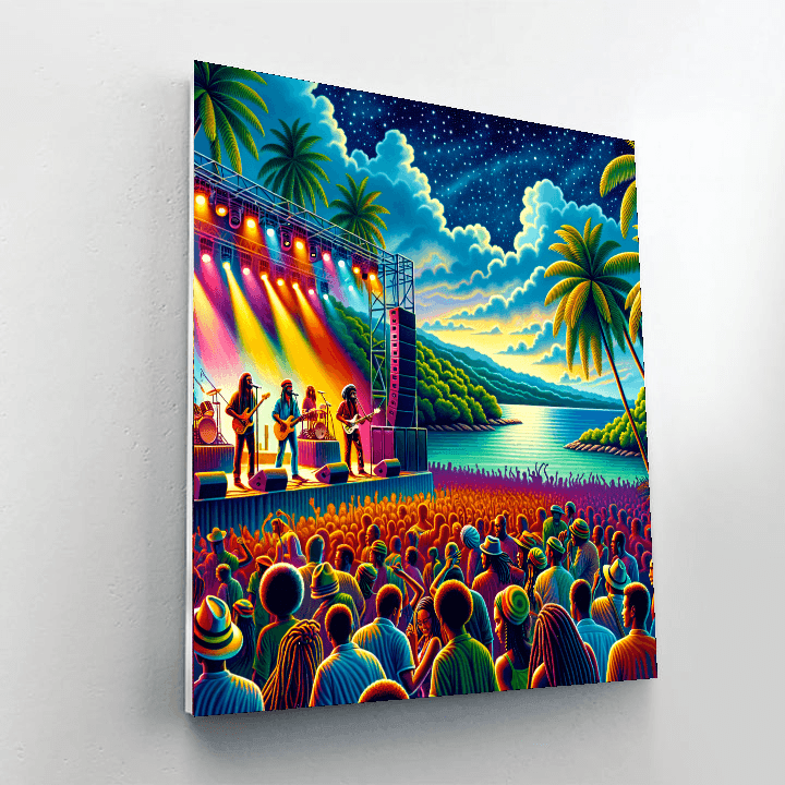 Reggae Sumfest - Jamaica Paint By Numbers
