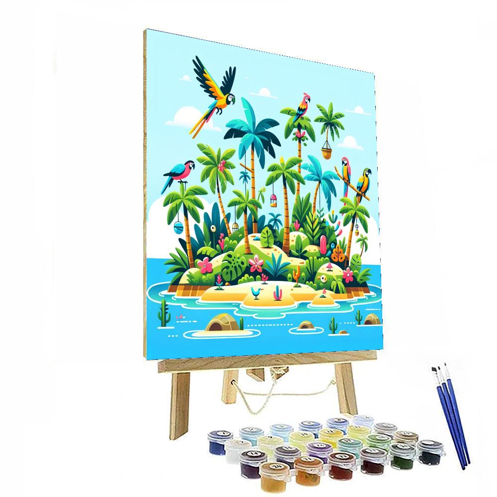 Ocean Paradise Retreat Paint By Numbers