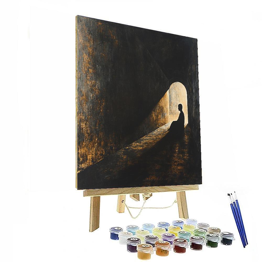 Caravaggio Inspired Eclipse Of Solitude  Numbered Painting Kits