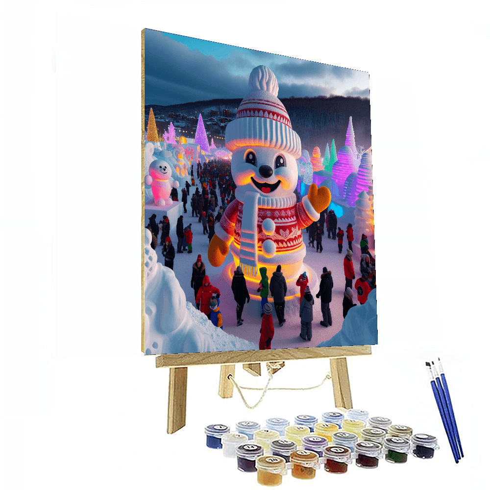 Karnaval De Quebec Paint By Color