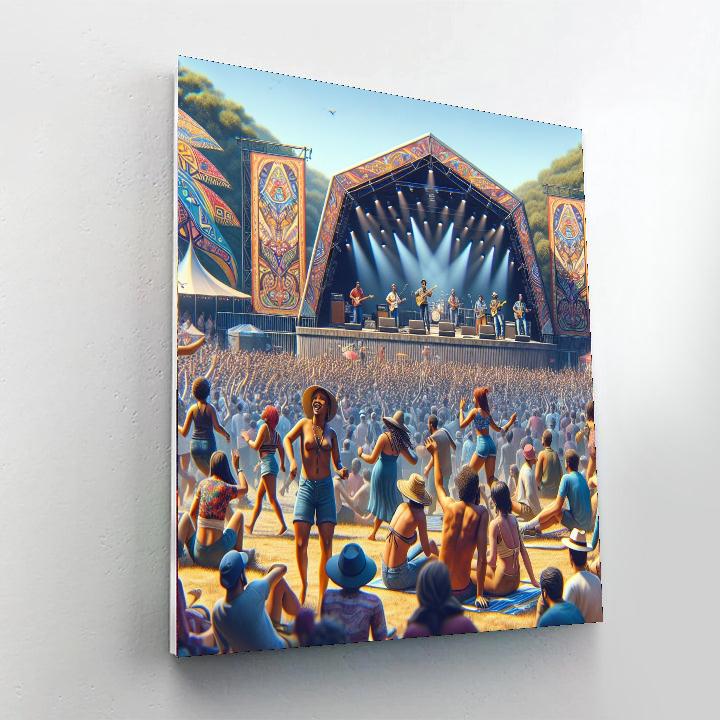 Bluesfest Painting Number Kit