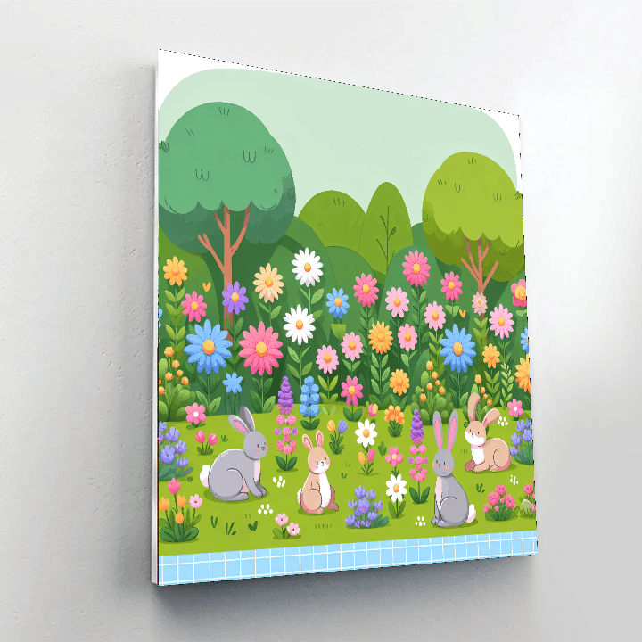 Peaceful Garden Stroll Paint By Numbers Kits