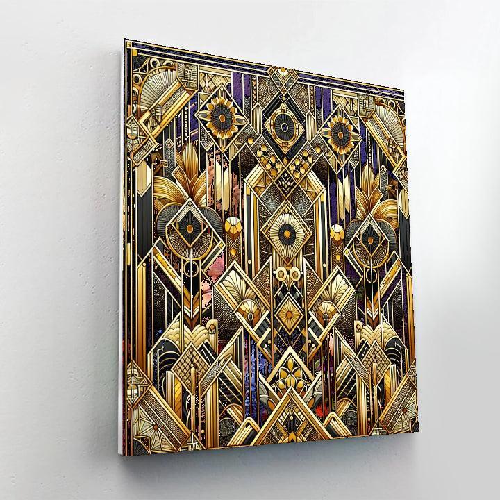 Elegant Art Deco Celebration Paint By Numbers
