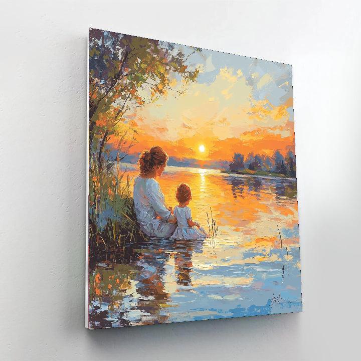 Mother's Day Serenity Paint By Color