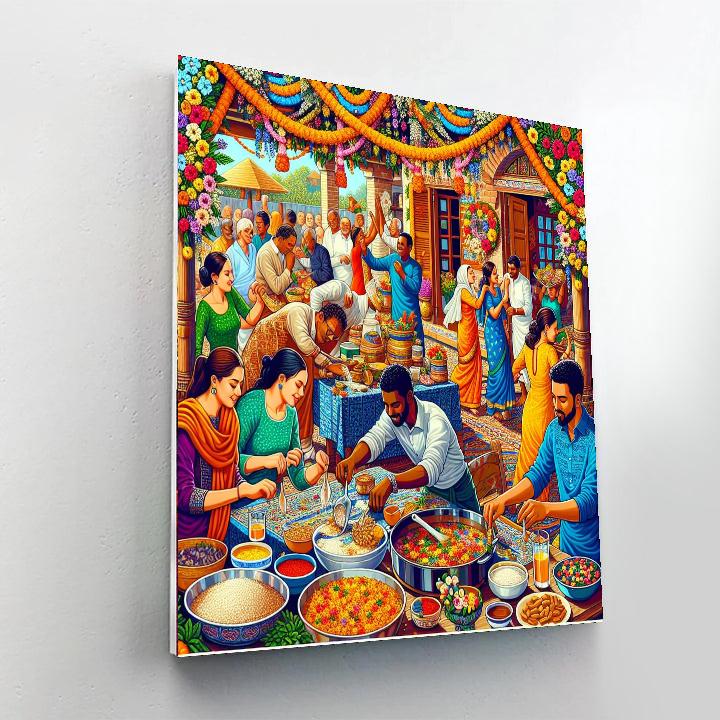 Ougadi Festival Numbered Painting Kits