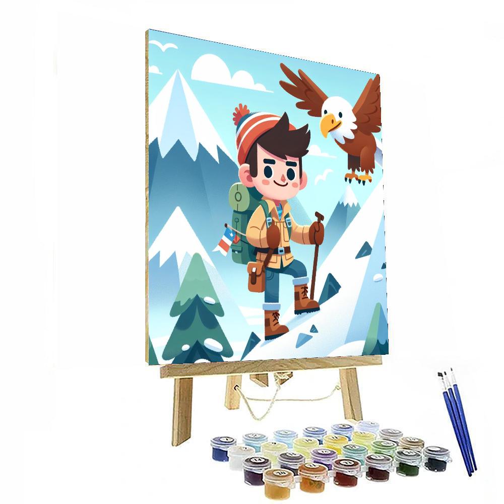 Mystical Mountain Adventure Paint By Numbers Kits