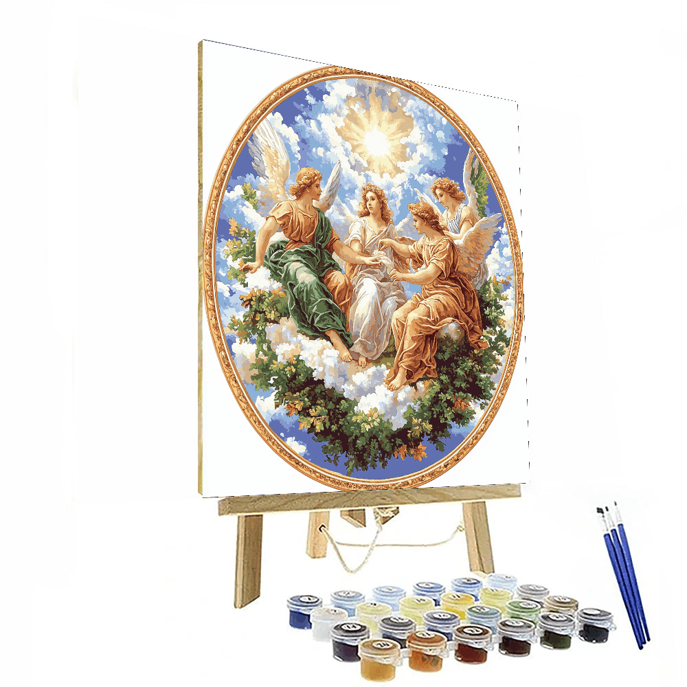 Raphael Inspired Renaissance Harmony  Paint By Numbers
