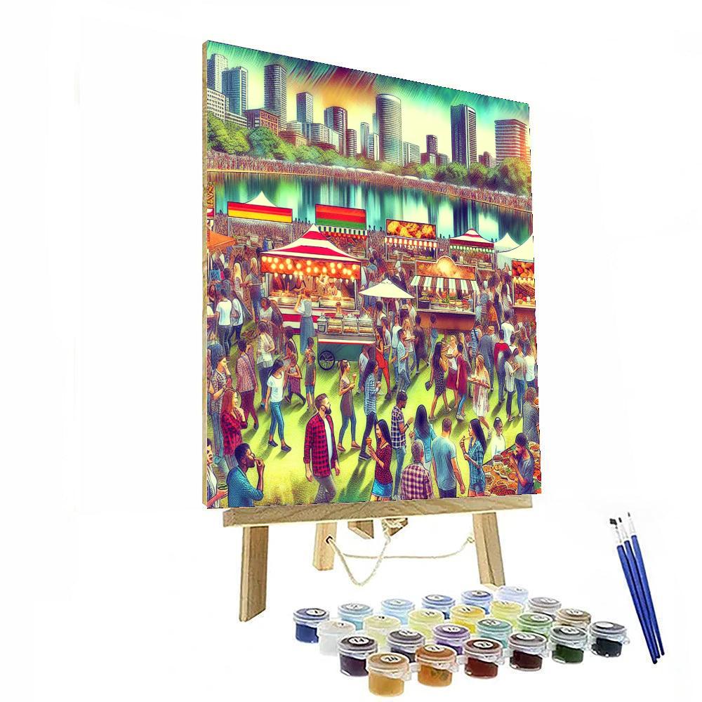 Taste Of Chicago - Chicago Numbered Painting Kits