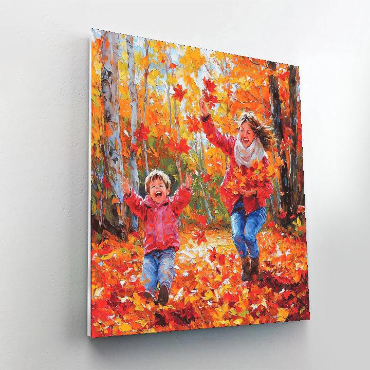Under The Autumn Leaves Paint By Numbers Kits