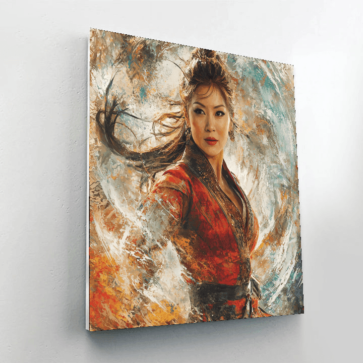 Michelle Yeoh: The Fearless Trailblazer Of Action Painting By Numbers Kit