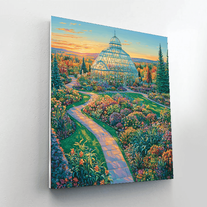 Lalbagh Botanical Garden - Bengaluru Numbered Painting Kits