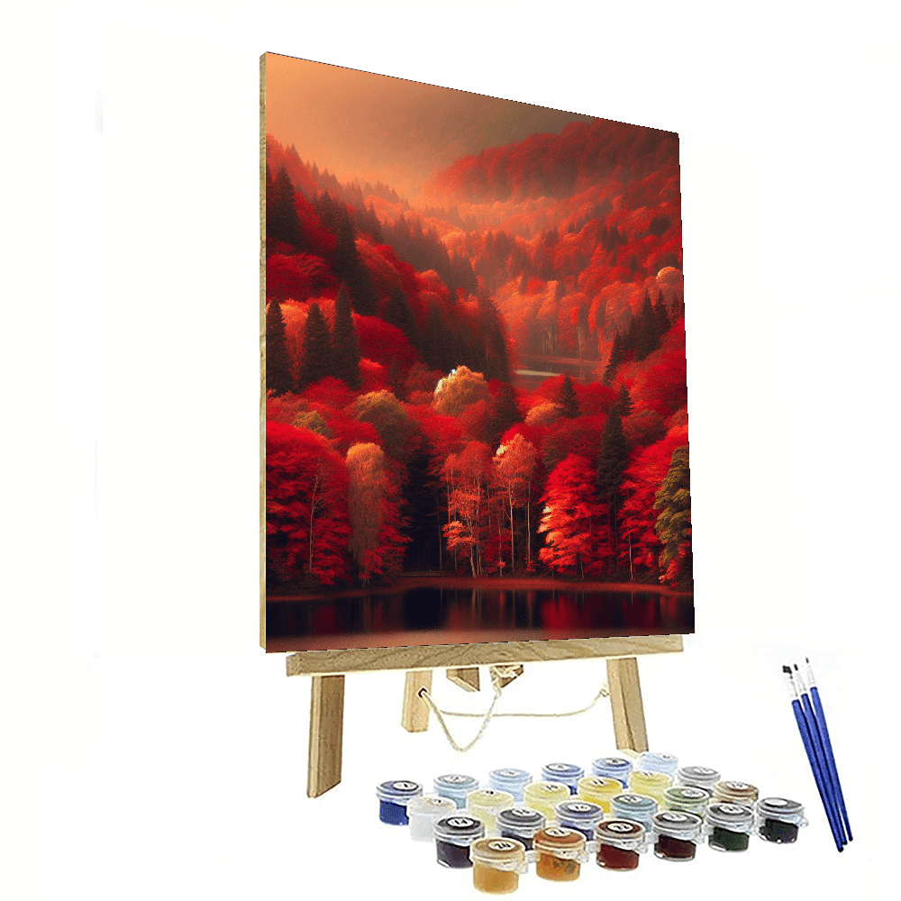 Majestic Autumn Reverie Paint By Numbers Kits