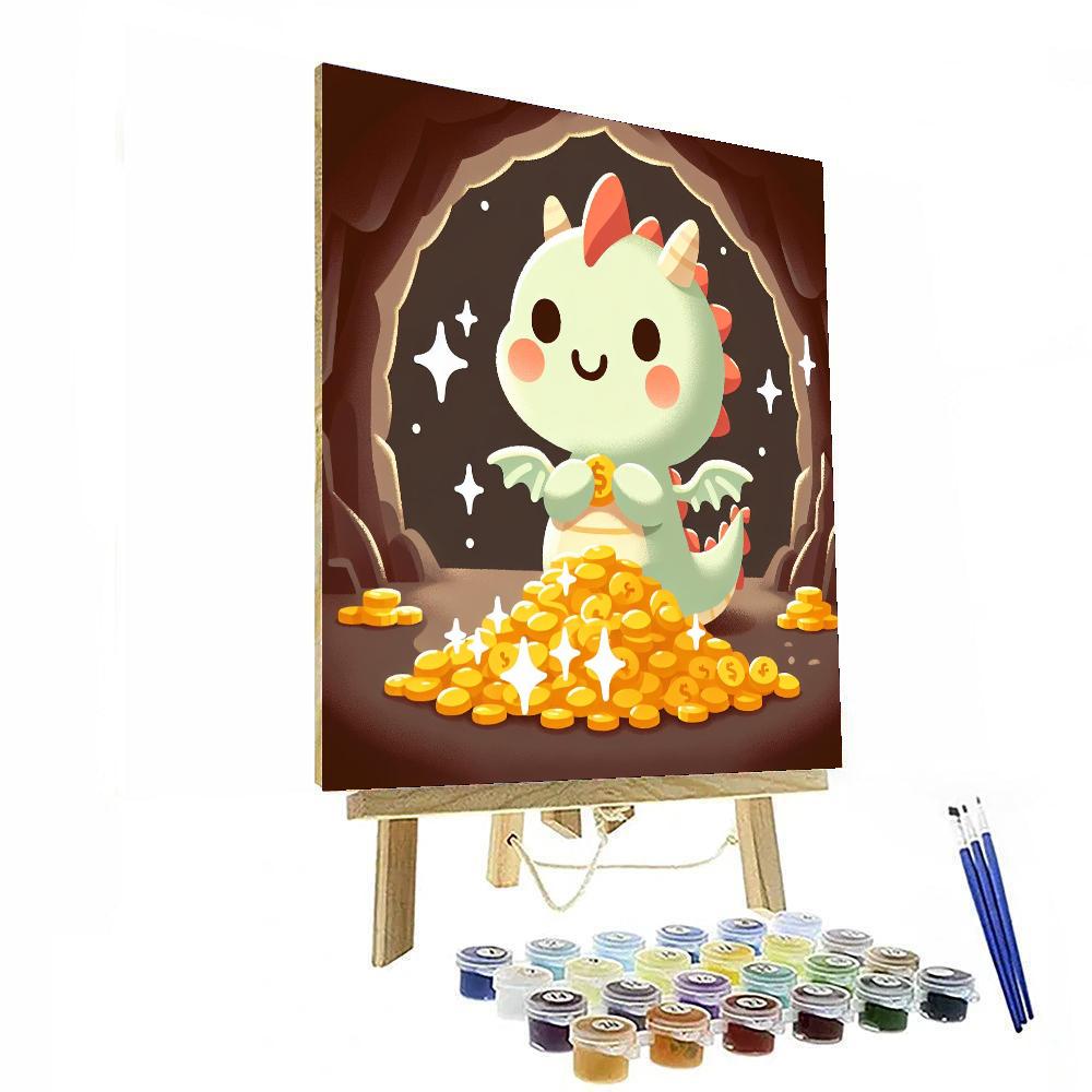 Dragon's Cave Number Painting