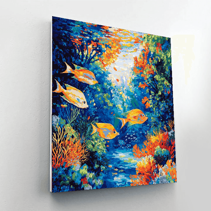 Paul Signac Inspired Ocean's Melody  Paint By Numbers Art