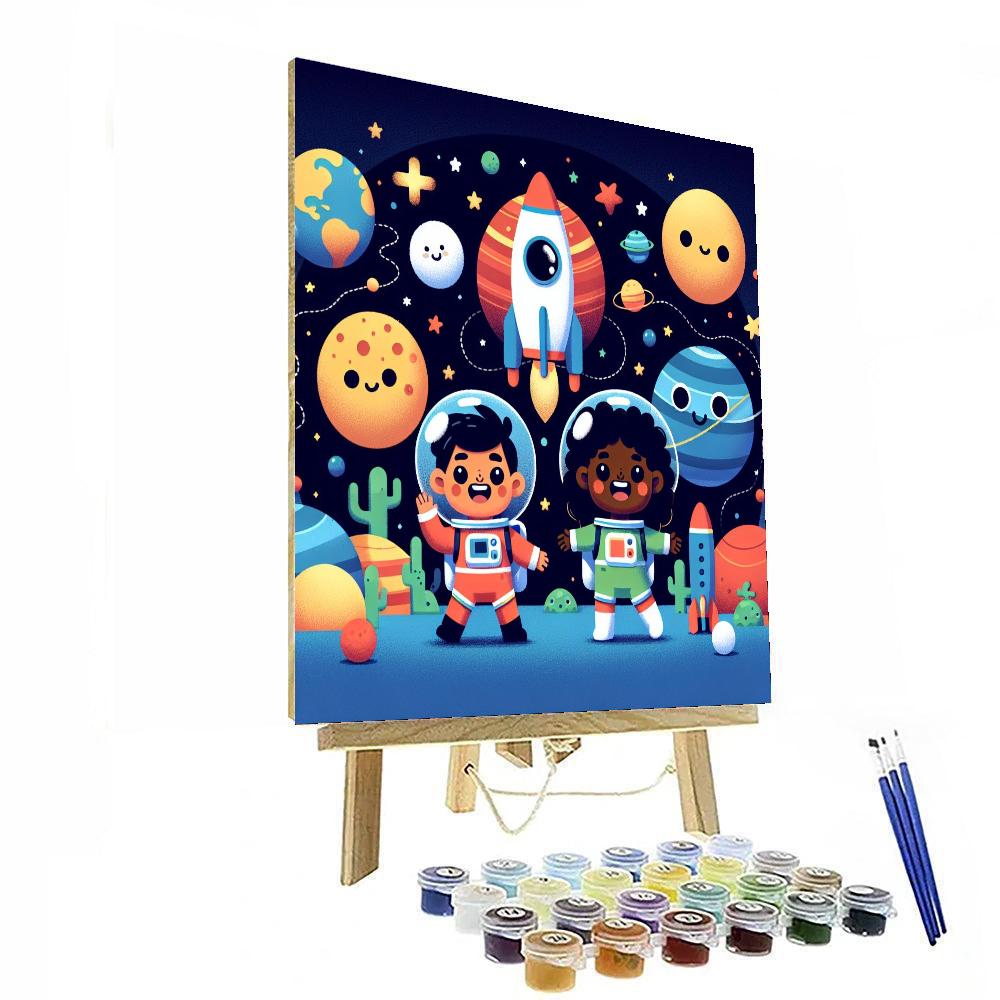 Space Explorer Kits DIY Paint By Numbers