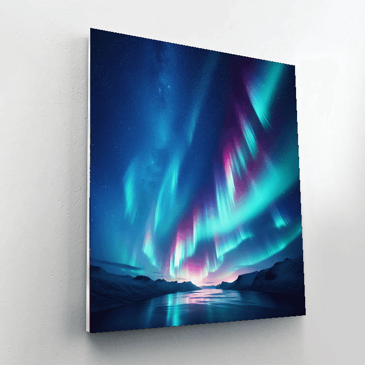 Aurora Borealis Dream Paint By Color