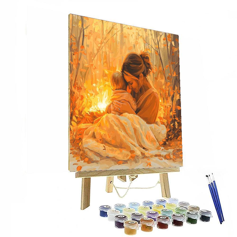 Cozy Winter Evenings Paint By Color