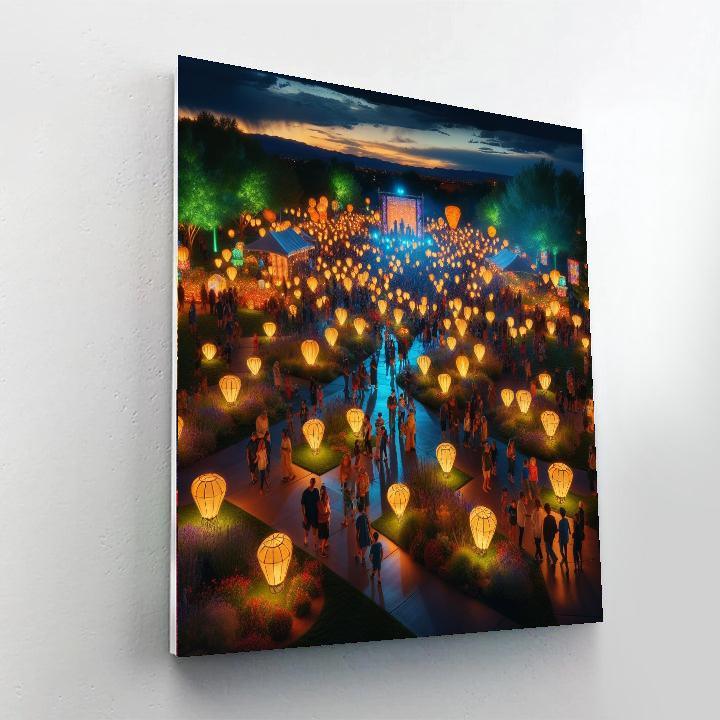 Luminaria - Usa Paint By Number