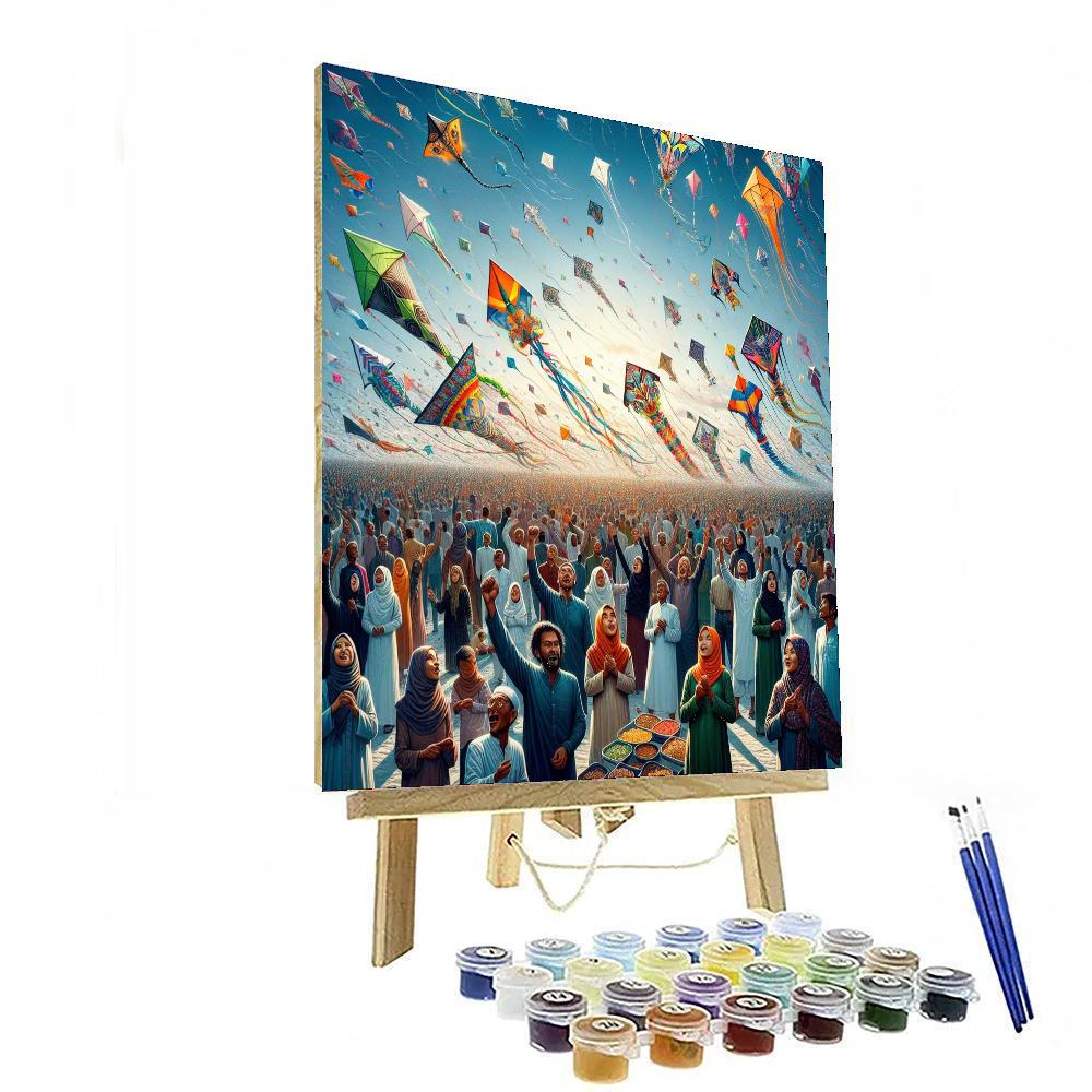 The International Kite Festival - Ahmedabad Paint By Numbers Kits