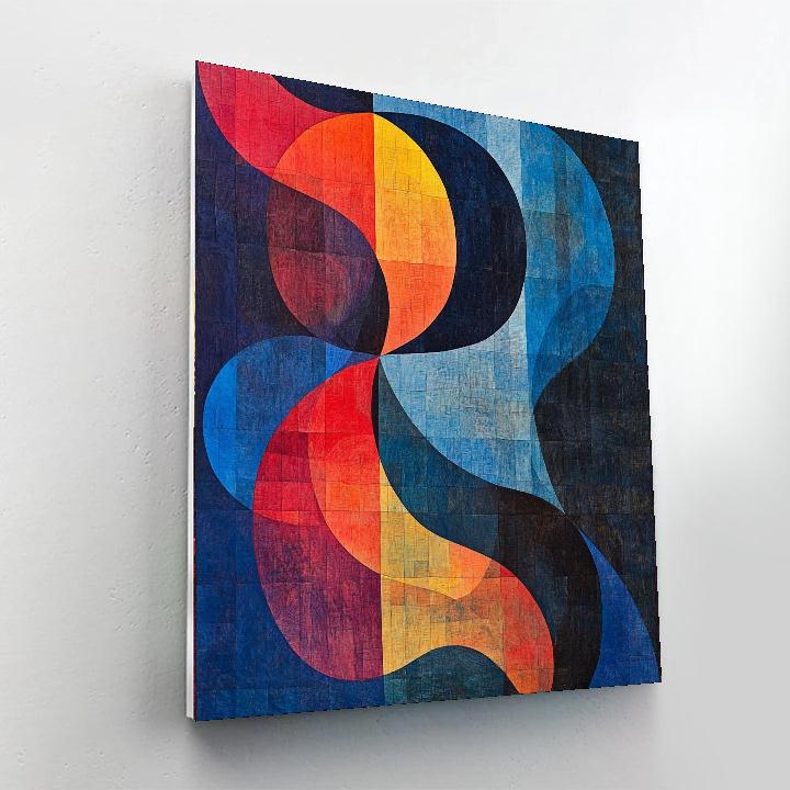 Paul Klee Inspired Transcendence Of Colors  Paint By Number