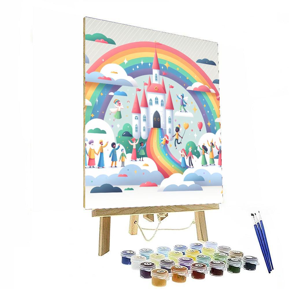 Kingdom Of Clouds Number Painting
