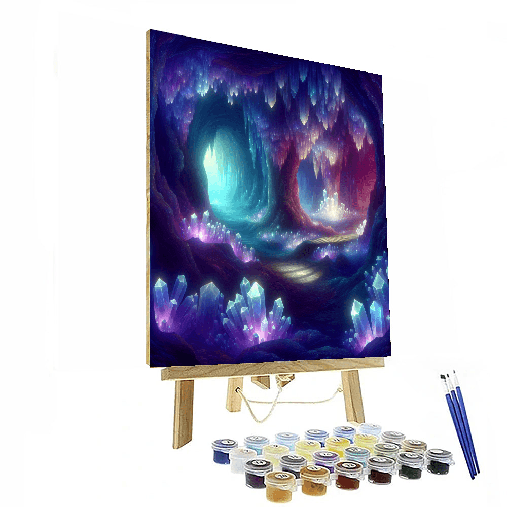 Ethereal Cavern Paint By Numbers Art