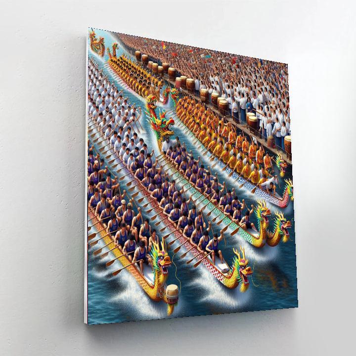 Hong Kong Dragon Boat Festival - China Numbered Painting Kits