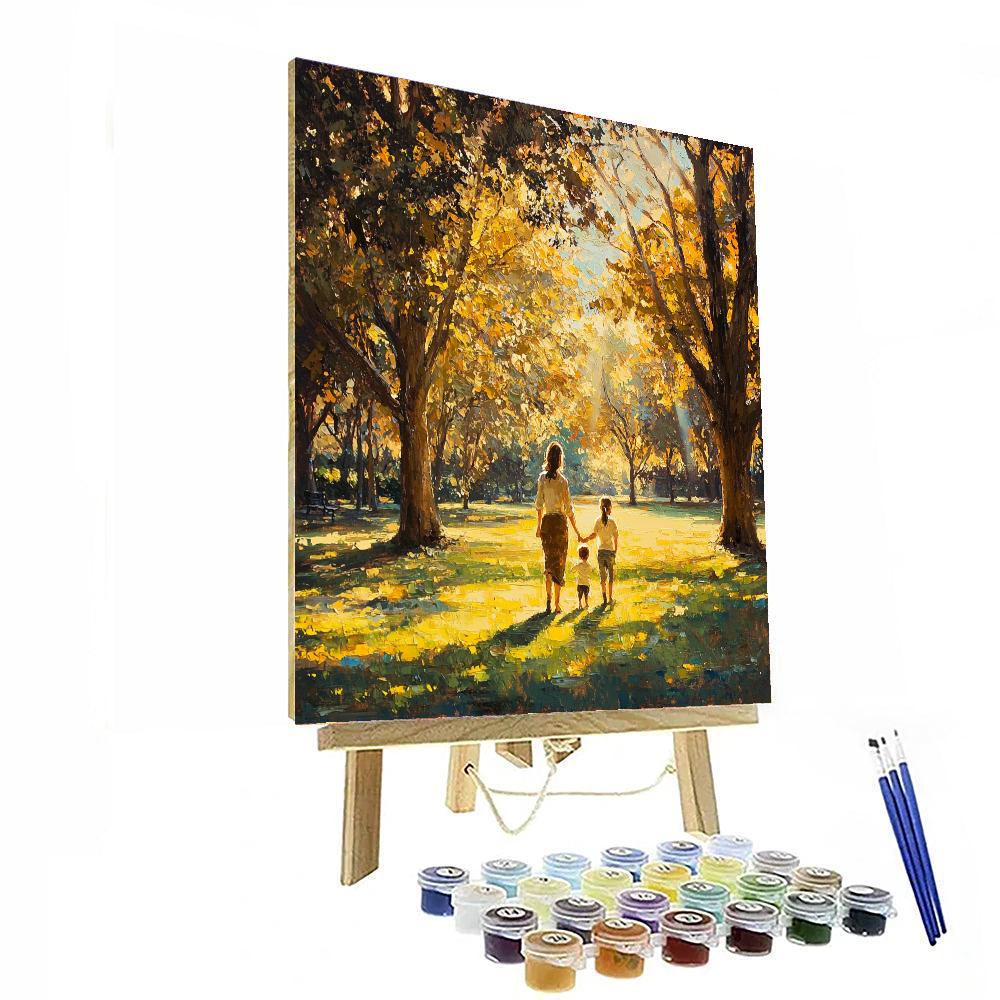 Sunlit Strolls Paint By Number