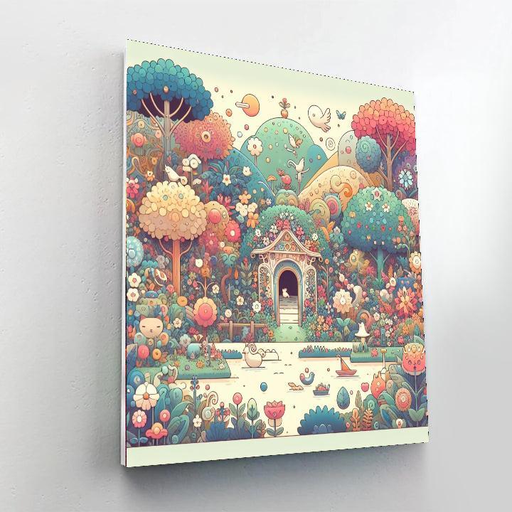 Secret Garden Symphony Paint By Color