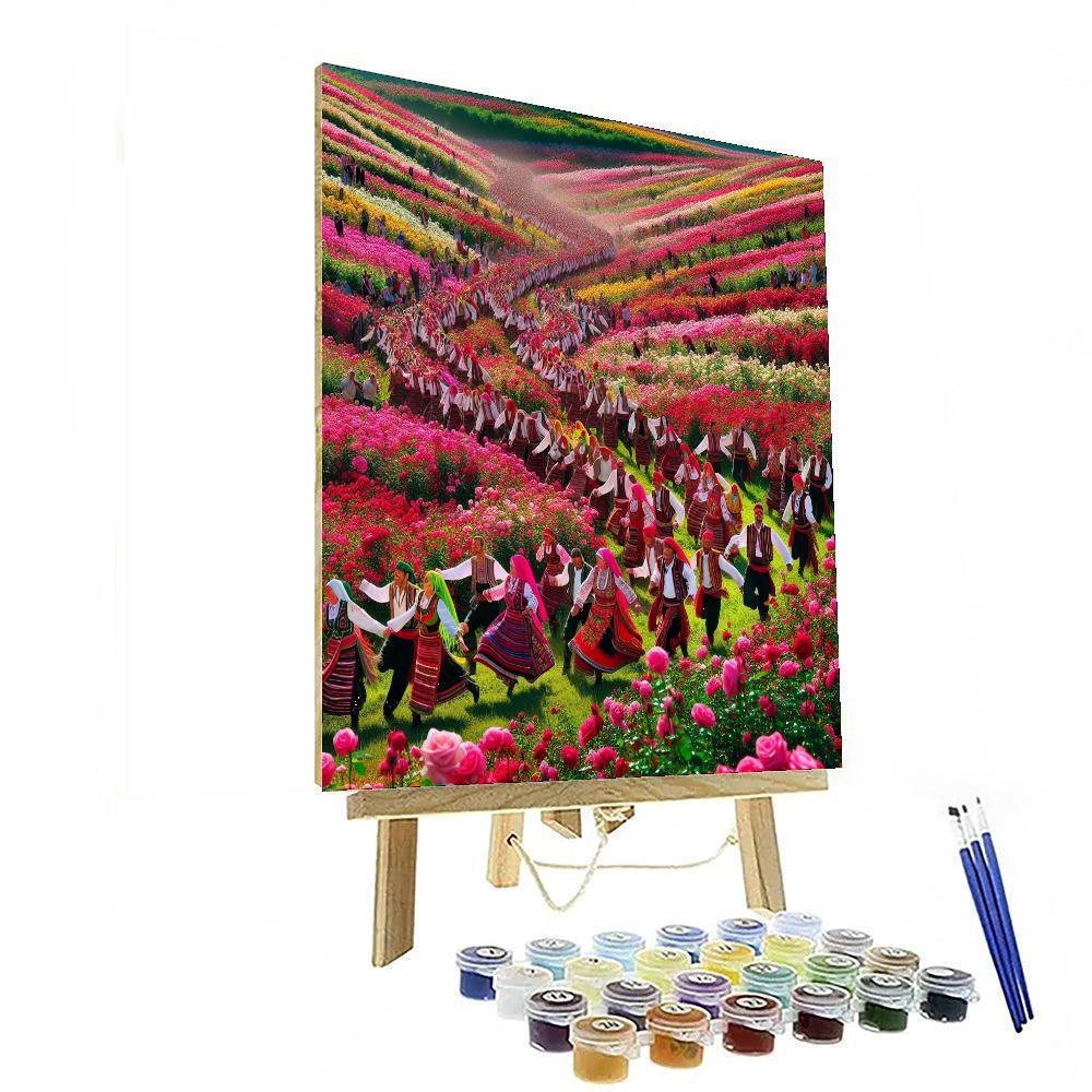 Festival Of Roses - Kazanlak DIY Paint By Numbers