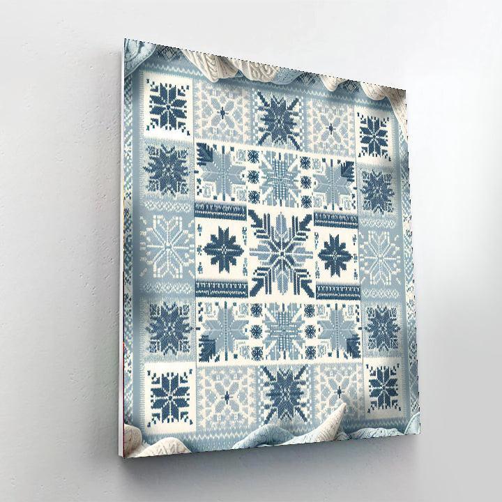 Nordic Winter Blanket Paint By Number
