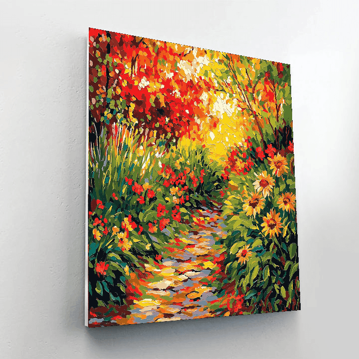 Vincent Van Gogh Inspired Lush Garden Symphony  Paint By Numbers Kits