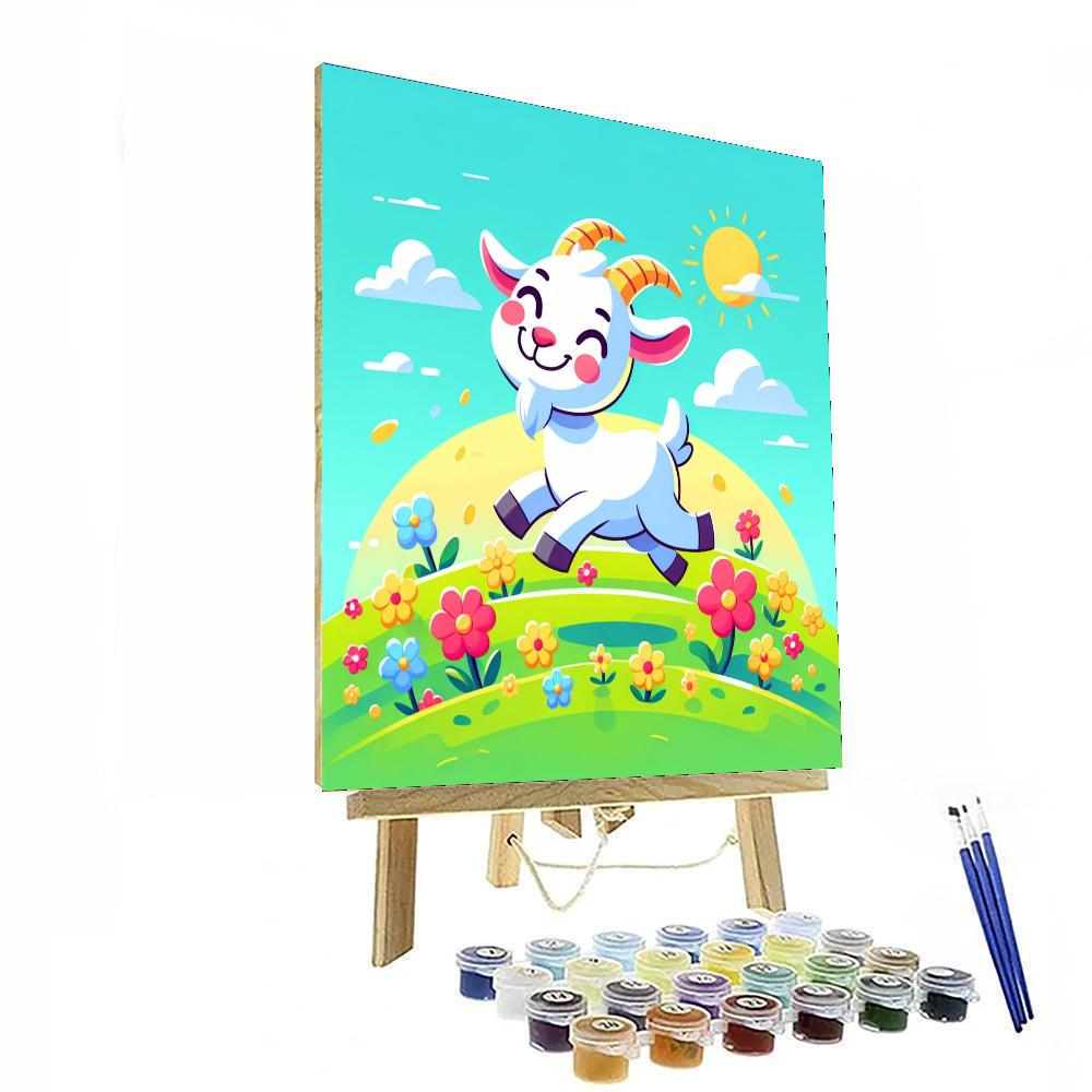 Giggle With Goats Paint By Numbers