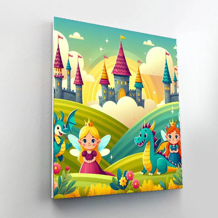 Adventures In A Fairytale Land Numbered Painting Kits