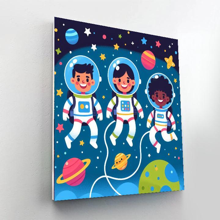 Joyful Space Journey Paint By Numbers Kits
