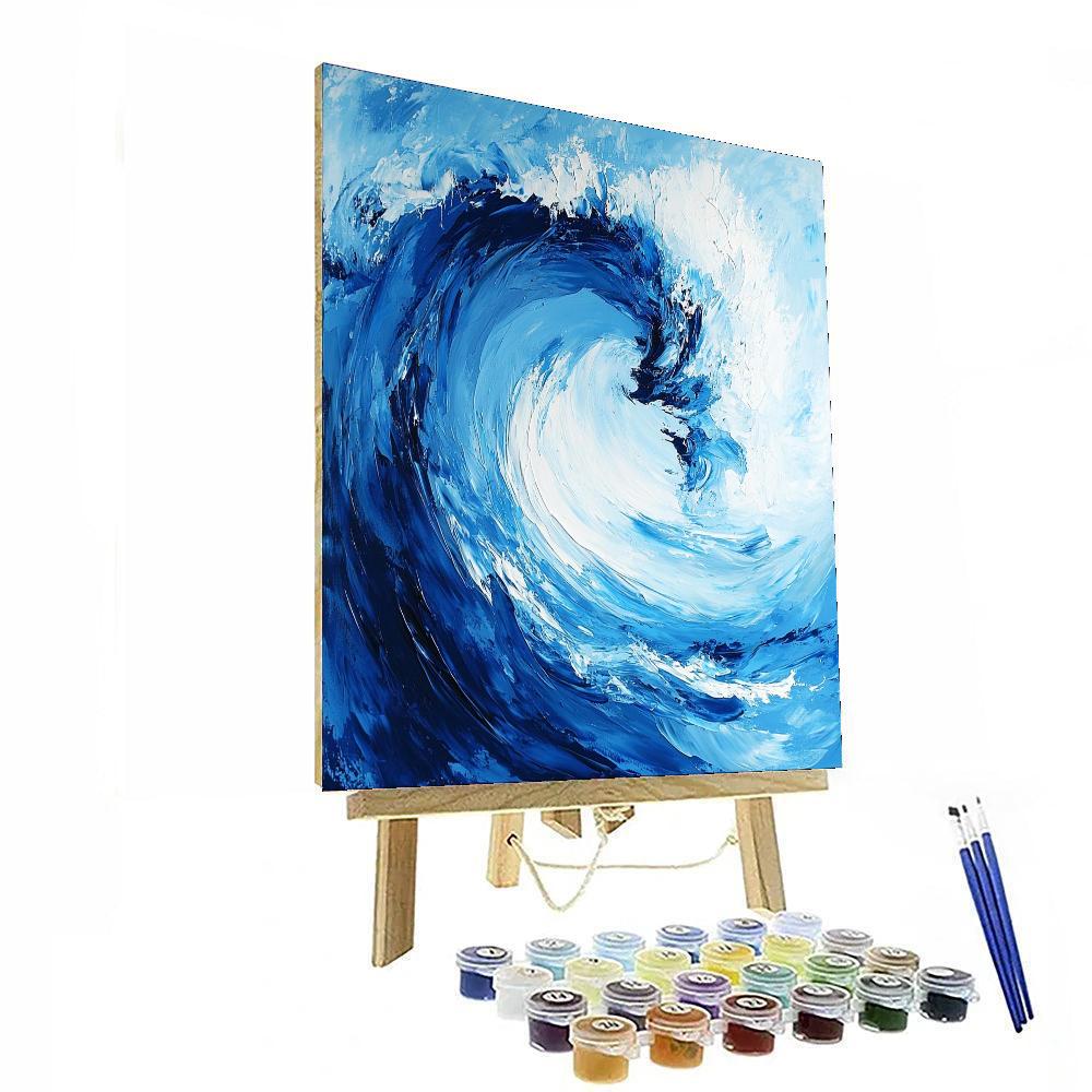 Michelangelo Inspired Ethereal Force  Paint By Color