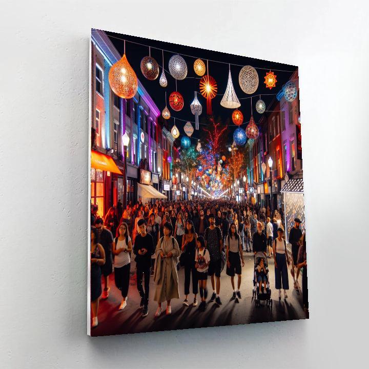 Nuit Blanche - Canada Paint By Number