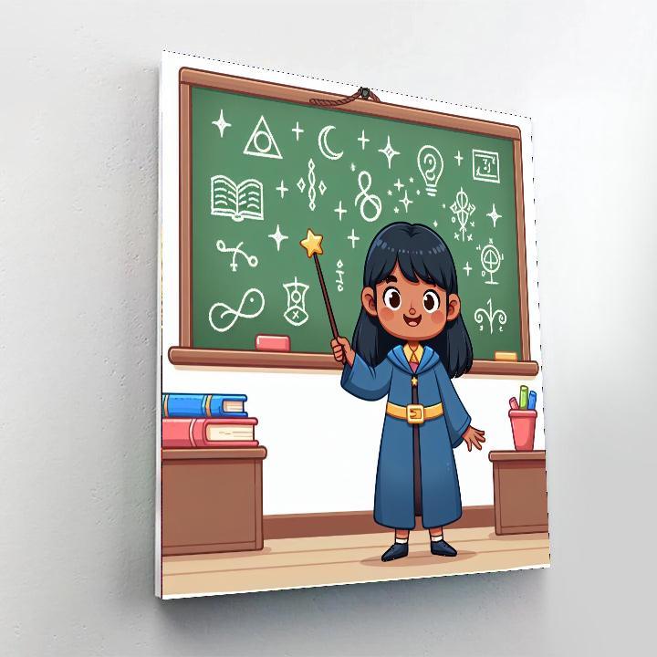 Magic School Of Sorcery Paint By Numbers Kits