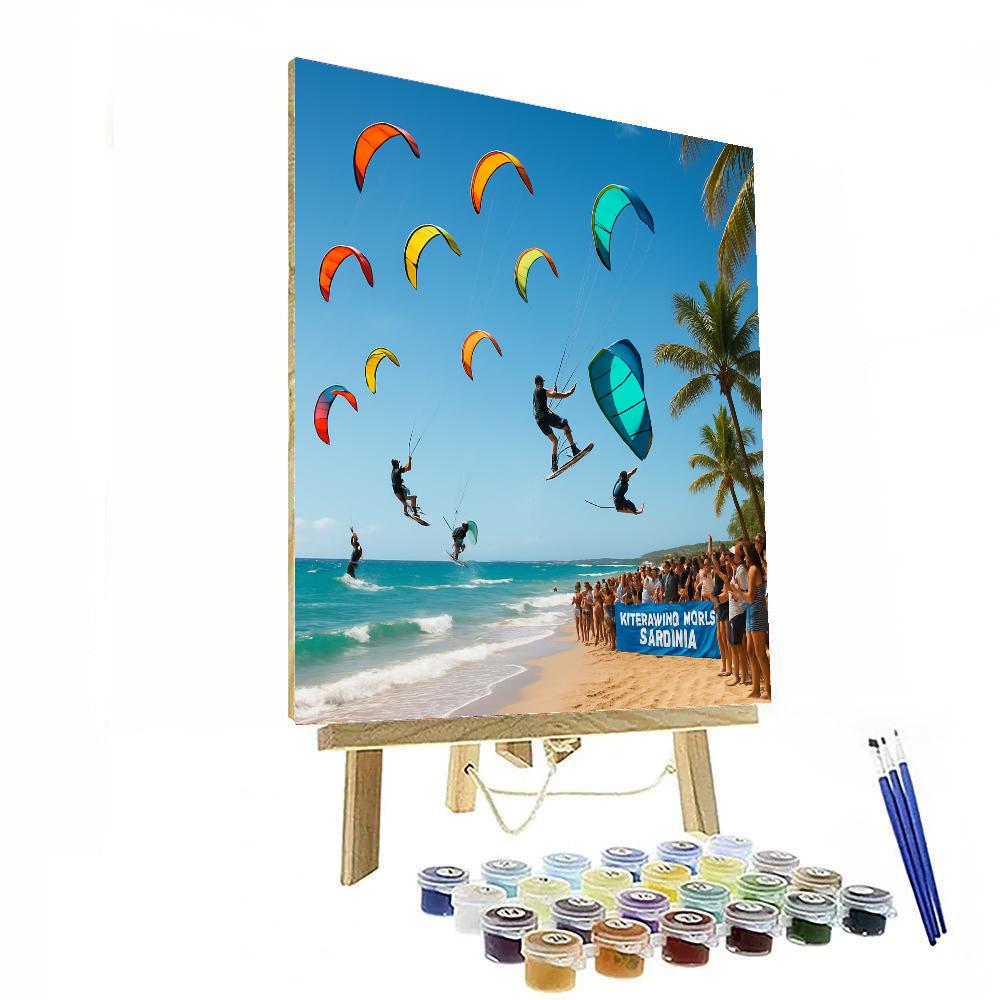 Kitesurfing World Cup - Italy DIY Paint By Numbers