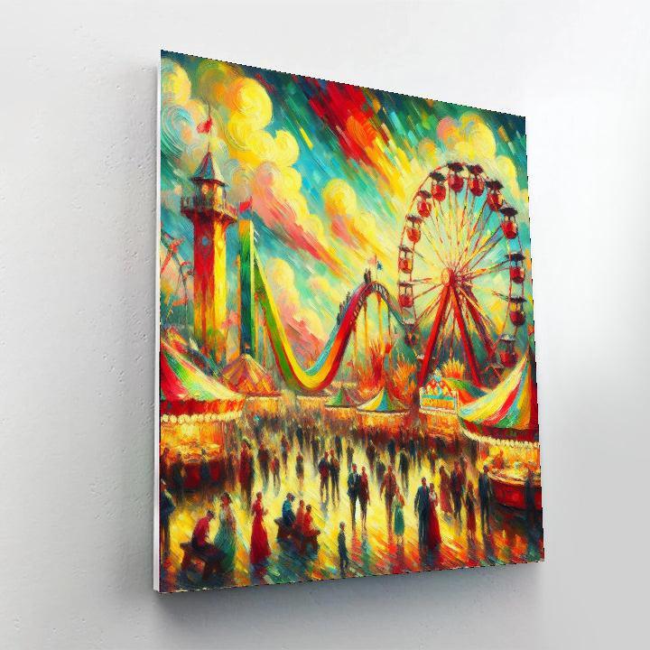 Vibrant Carnival Splendor Paint By Numbers